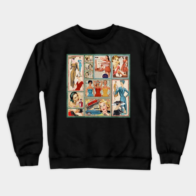 The 50s Crewneck Sweatshirt by HeritageScrap